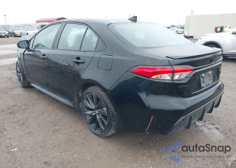 2025 Toyota Corolla Se z USA, uszkodzony, nr VIN 5YFS4MCE9SP243116